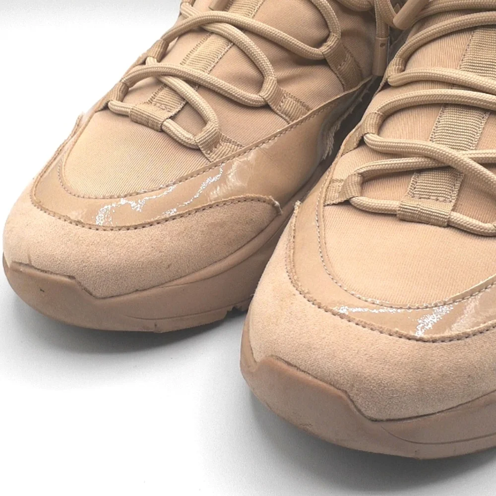 Jennifer Lopez Beige Athleisure Sneakers Size 10 - Picture 3 of 8